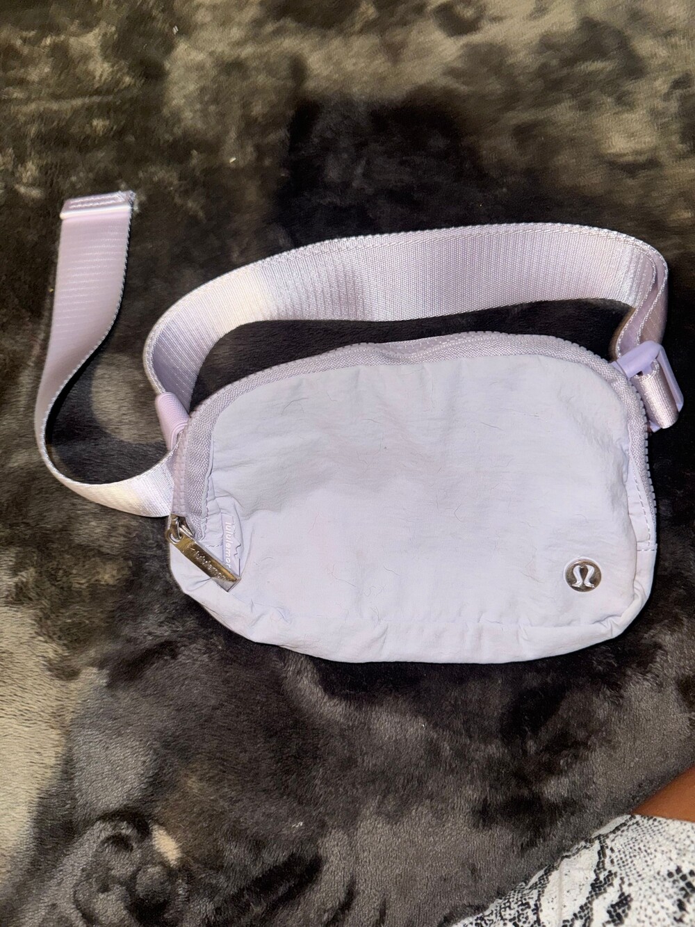 lululemon Light Lavender Nylon Bag Adjustable Strap